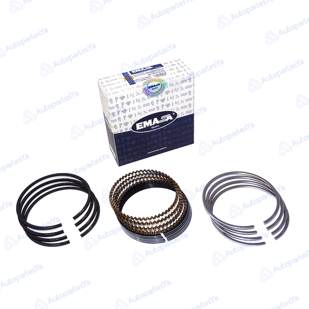 JGO ANILLOS PISTON VW TIGUAN / PASSAT / AMAROK / CRAFTER / TRANSPORTER / AUDI A4 / Q3 / Q5 / MOTORES 2.0 DIESEL Ø 81.00X1.75X2.00X3.00 (0.25)